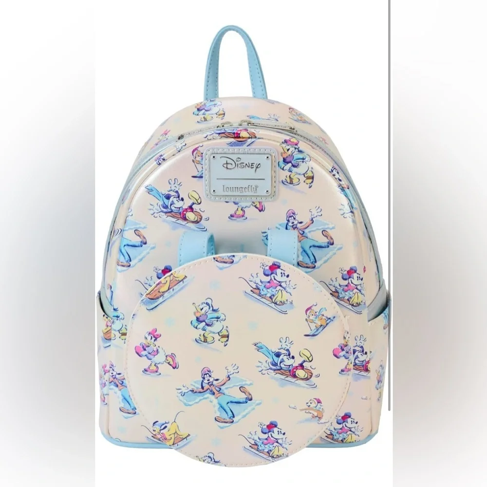 Loungefly Disney Mickey & Friends  Backpack With Matching Headband